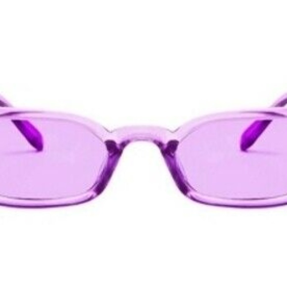 Retro Fashion Cat Eye Sunglasses - Purple 100% UV4 - Picture 2 of 2